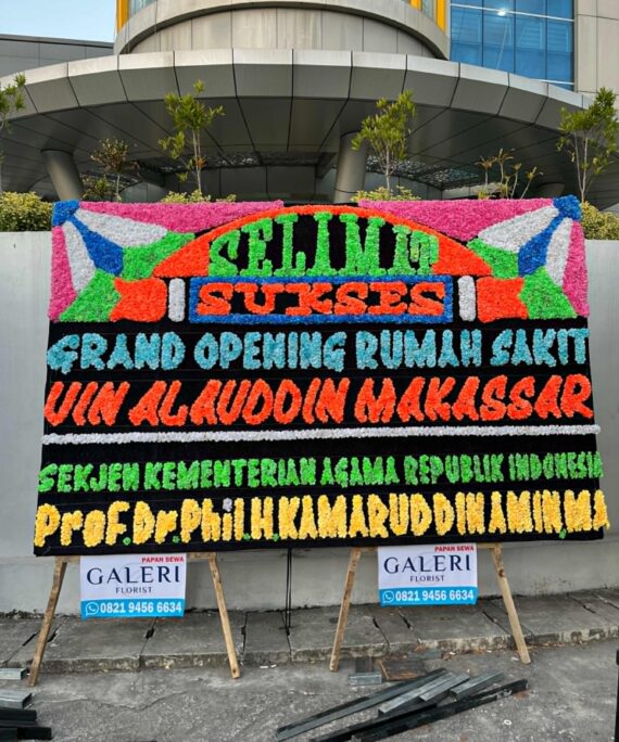 karangan bunga Selamat & Sukses