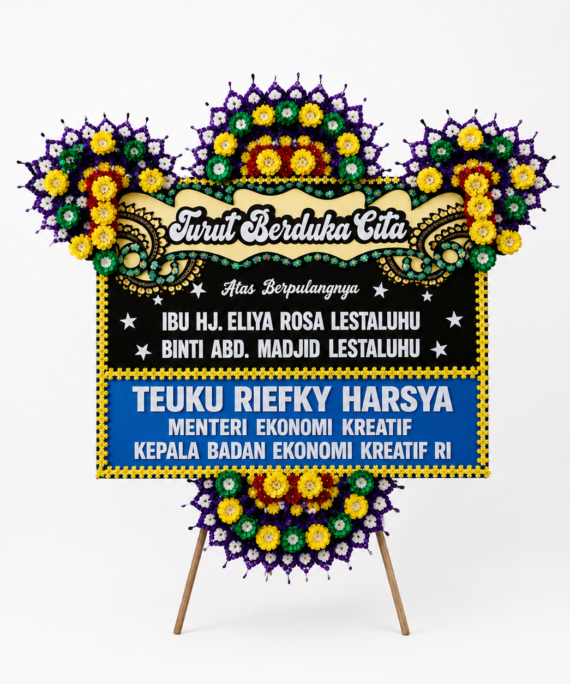 Karangan bunga duka cita