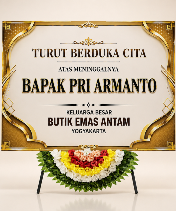 Karangan bunga printing